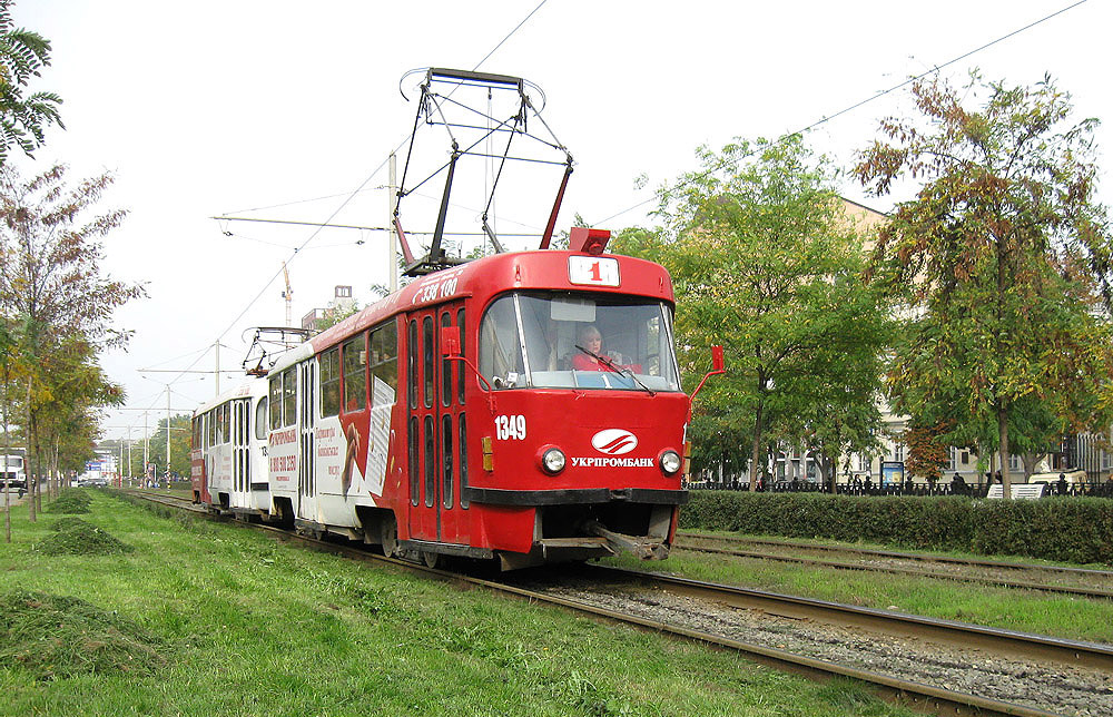 Днепр, Tatra T3SU № 1349