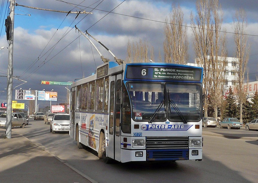 Ростов-на-Дону, DAF Den Oudsten B79T-KM560 / Kiepe № 0170