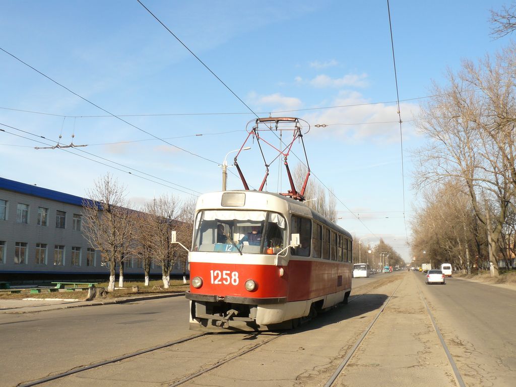 Днепр, Tatra T3SU № 1258