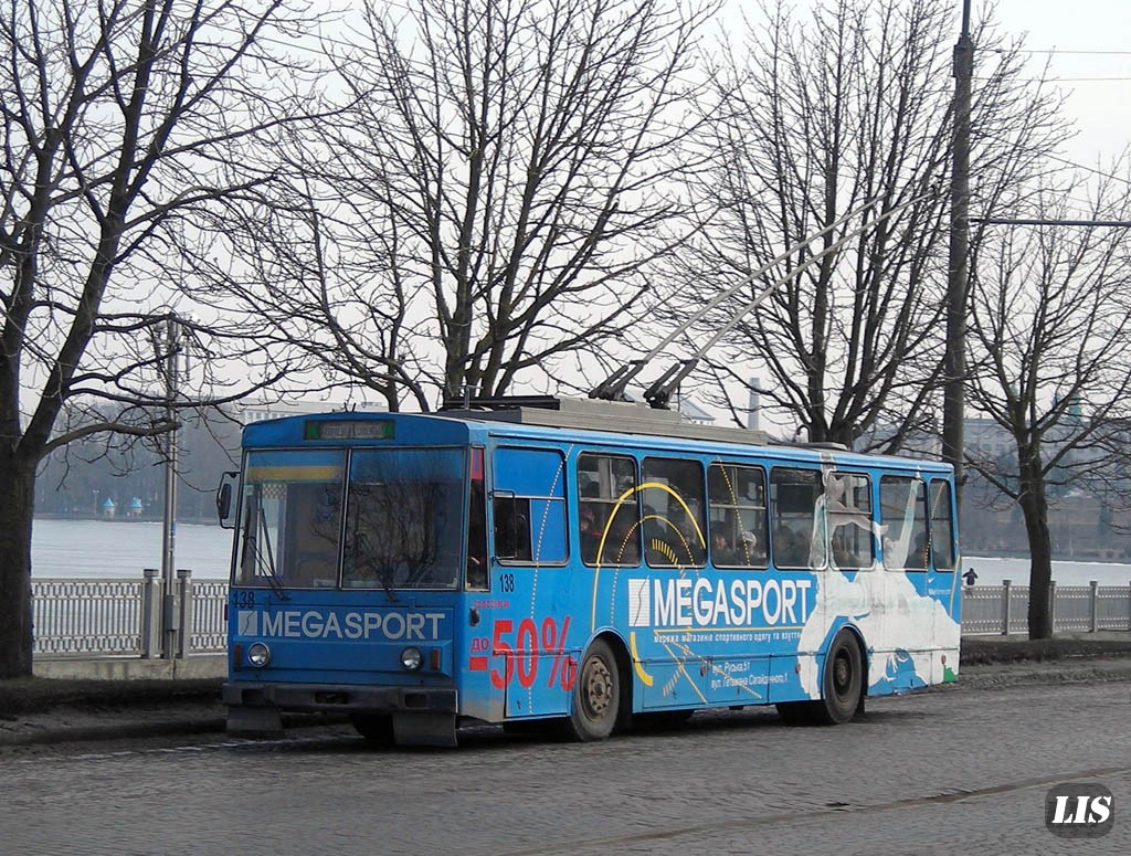 Тернополь, Škoda 14Tr01 № 138