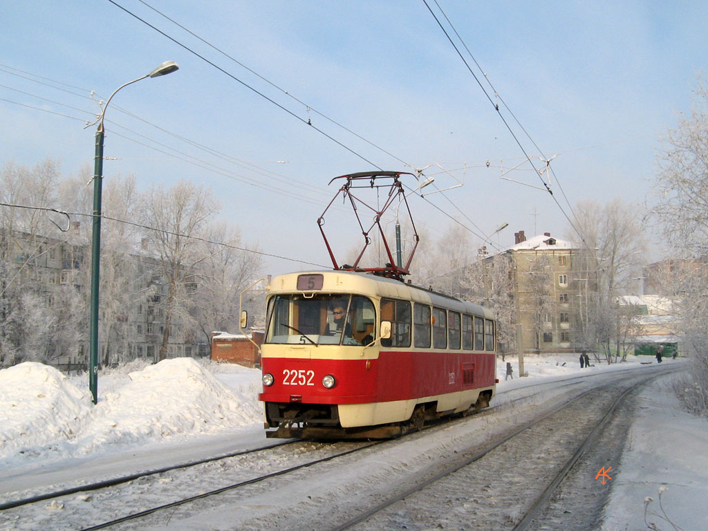 Ижевск, Tatra T3SU (двухдверная) № 2252