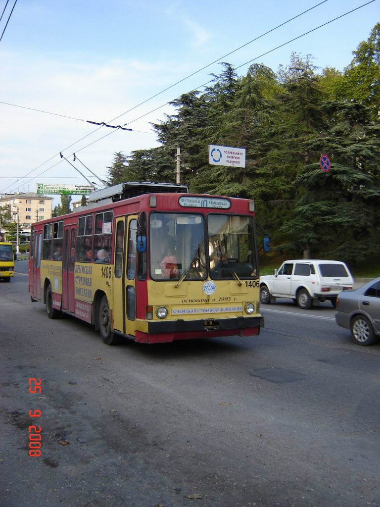 Севастополь, ЮМЗ Т2 № 1406