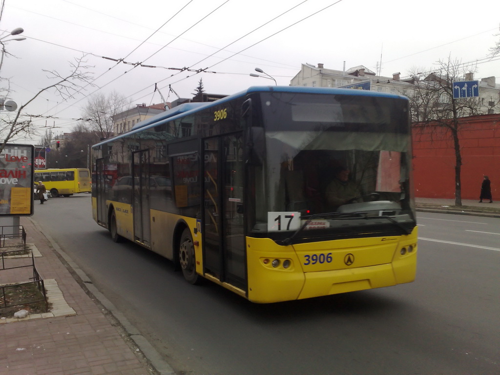 Киев, ЛАЗ E183D1 № 3906