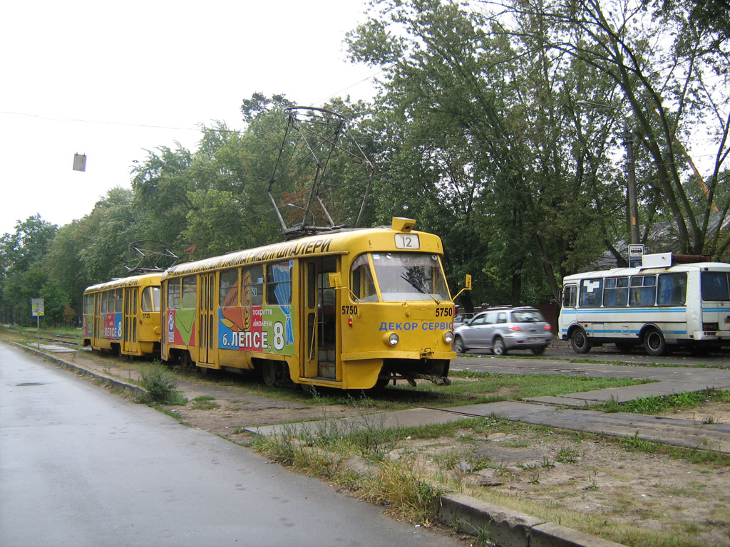 Киев, Tatra T3SU № 5750