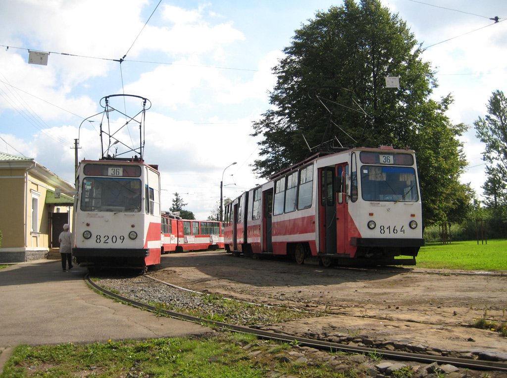 Санкт-Петербург, ЛВС-86К № 8209; Санкт-Петербург, ЛВС-86К № 8164; Санкт-Петербург — Конечные станции и разворотные кольца