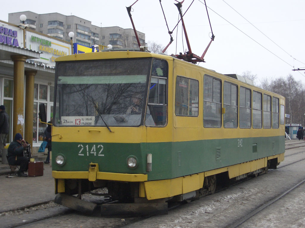 Липецк, Tatra T6B5SU № 2142