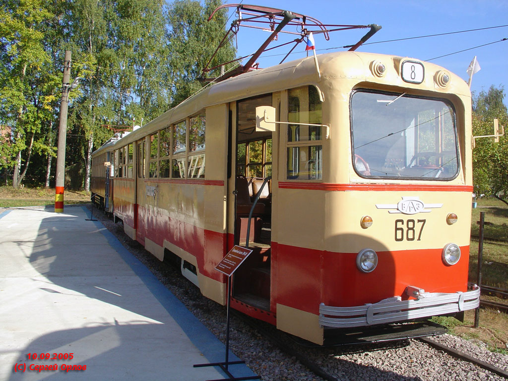 Nizhny Novgorod, LM-49 Br. 687; Nizhny Novgorod — Museum-Vagons