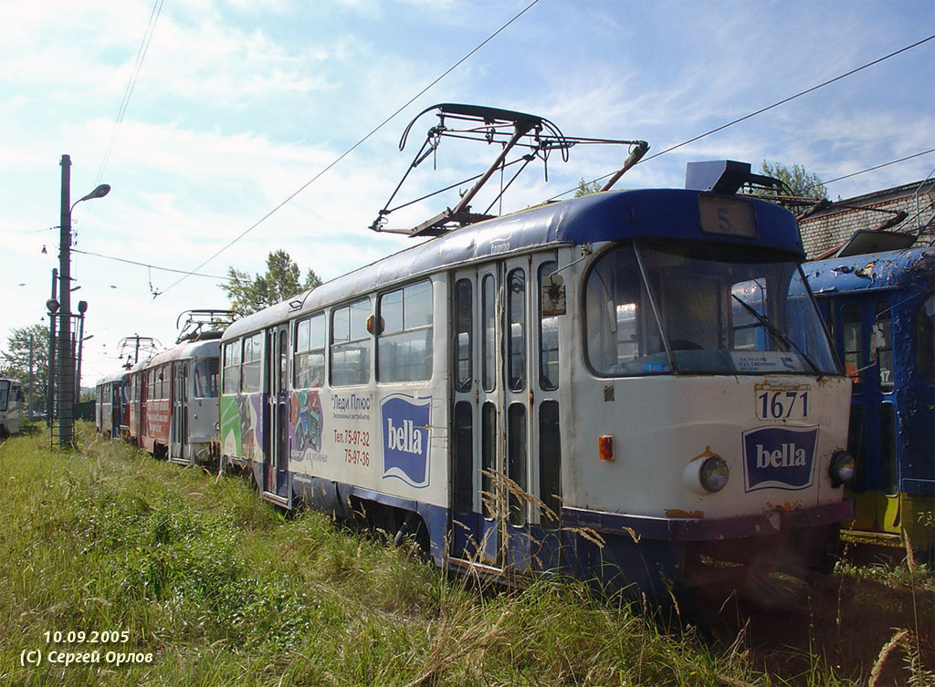 Нижний Новгород, Tatra T3SU № 1671 Нижний Новгород, Tatra T3SU № 1671