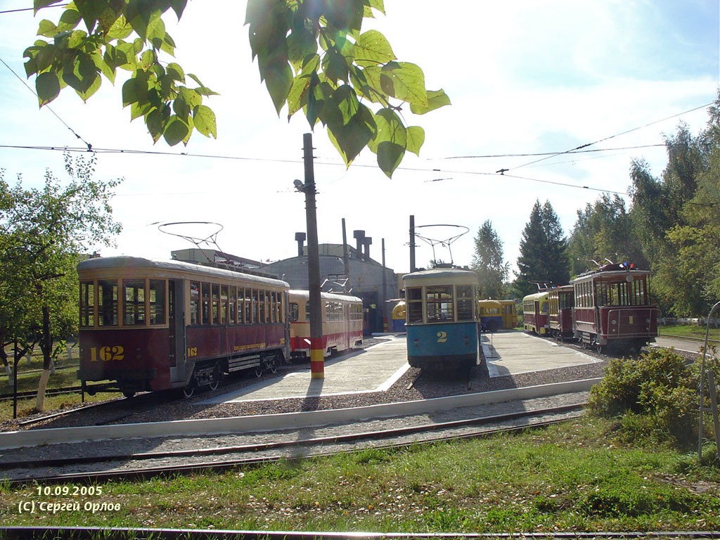 Нижний Новгород, КМ № 162; Нижний Новгород, Х № 2; Нижний Новгород — Музей ГЭТ  — подвижной состав
