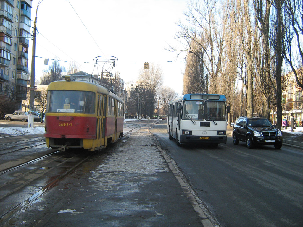 Киев, Tatra T3SU № 5844