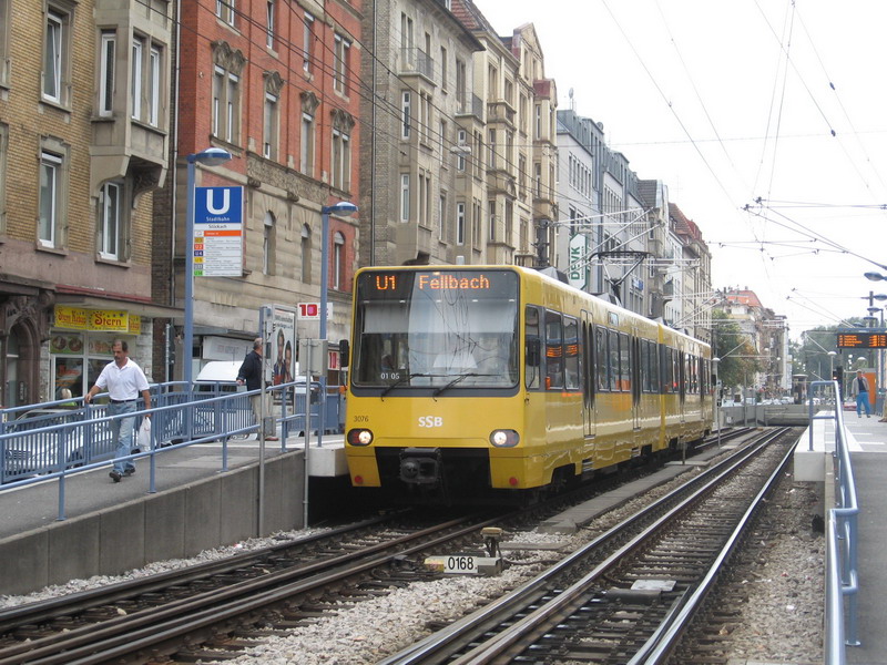 Штутгарт, Duewag DT8.4 № 3076