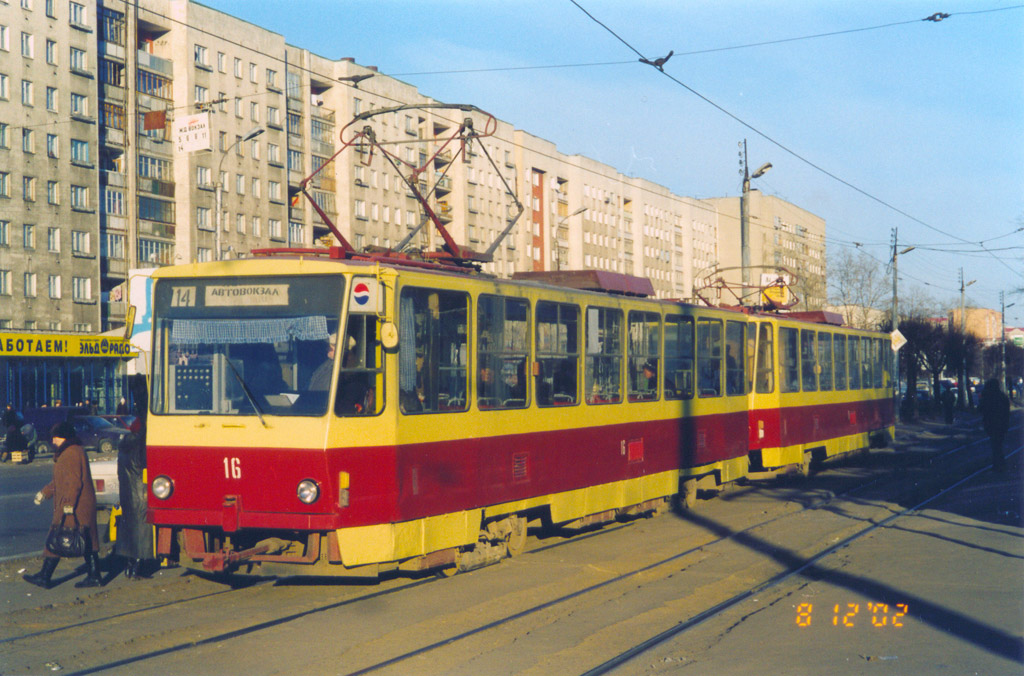 Тверь, Tatra T6B5SU № 16; Тверь — Тверской трамвай в начале 2000-х гг. (2002 — 2006 гг.)