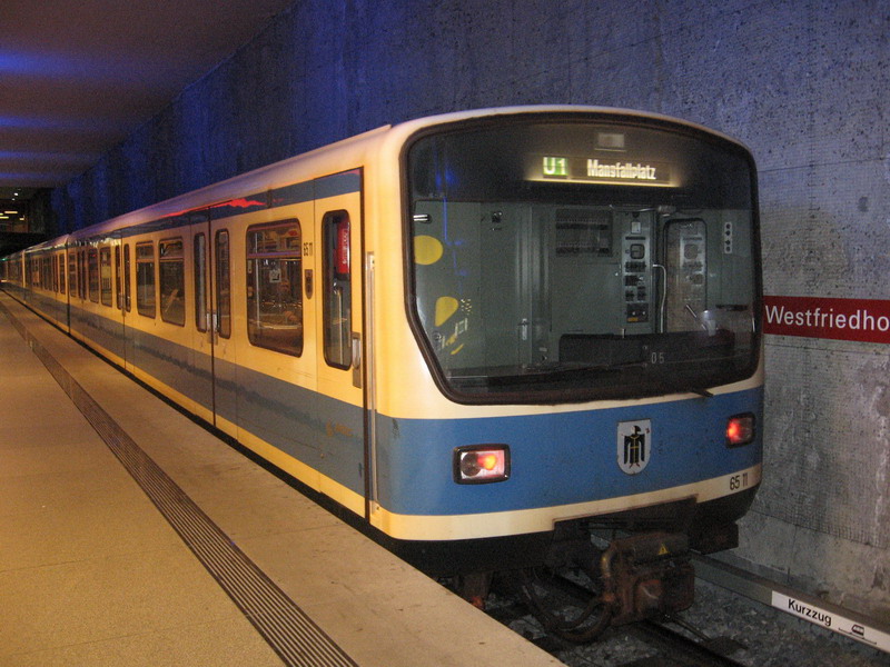 Мюнхен, WMD B2.7 № 6511; Мюнхен — U-Bahn — Линии U1/U2