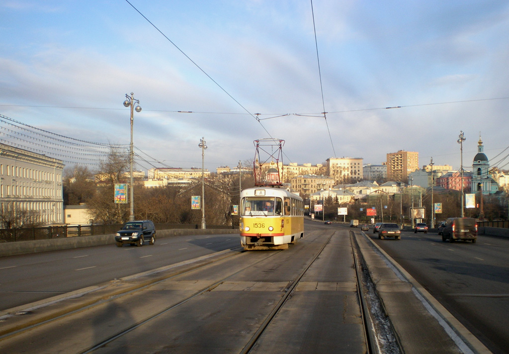 莫斯科, Tatra T3SU # 1536