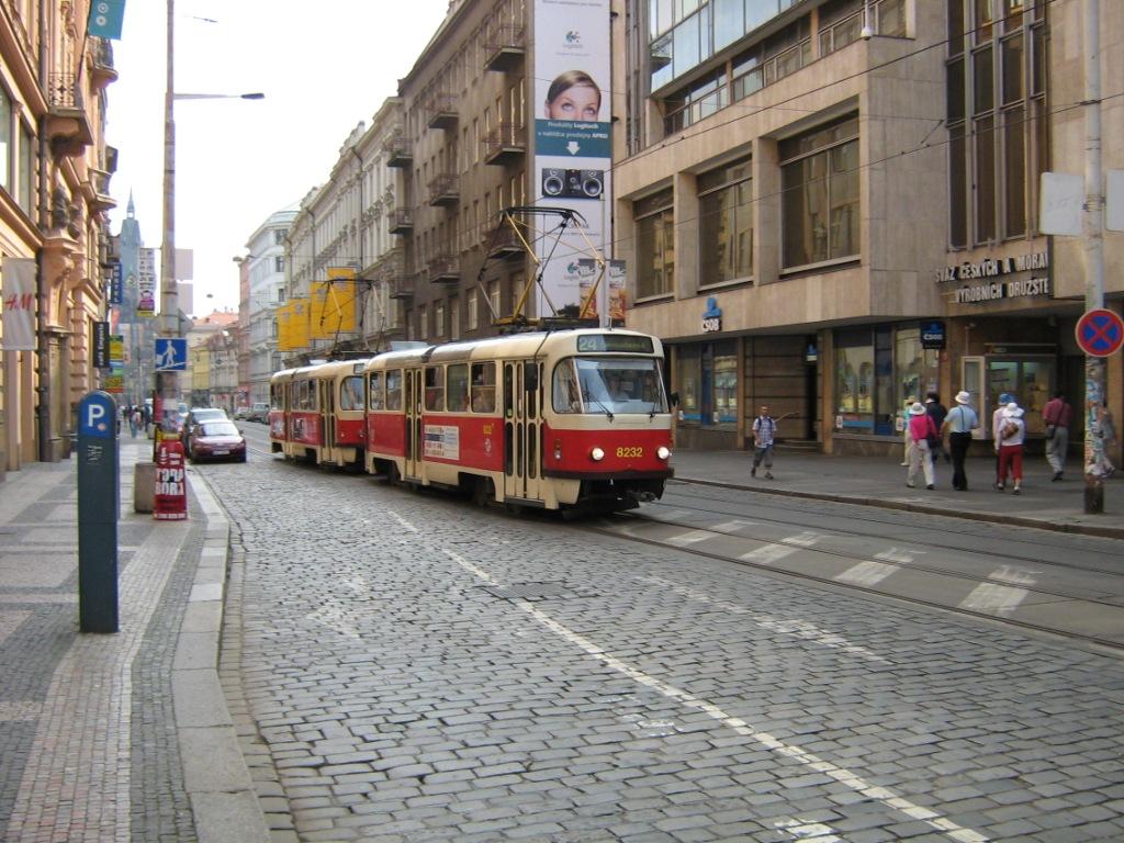 Прага, Tatra T3R.P № 8232
