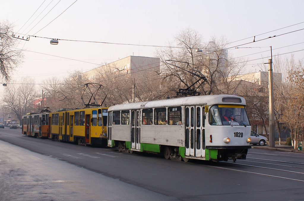 Алматы, Tatra T3D № 1020