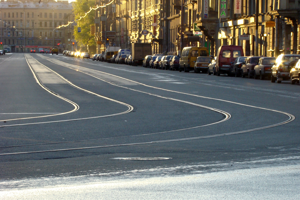 Sanktpēterburga — Tram lines and infrastructure
