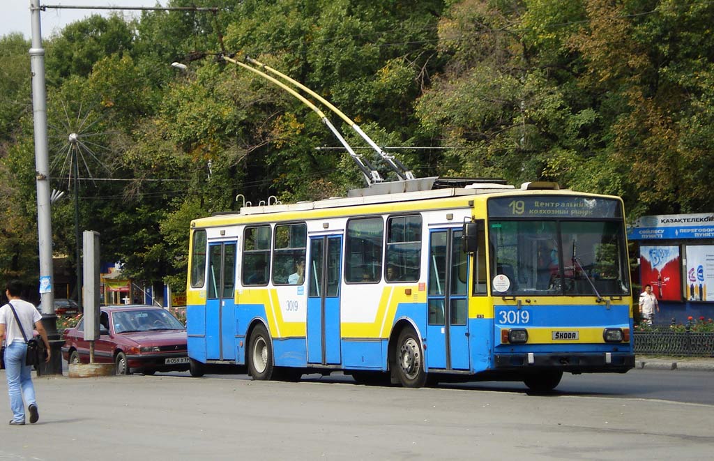 Алматы, Škoda 14Tr13/6M № 3019