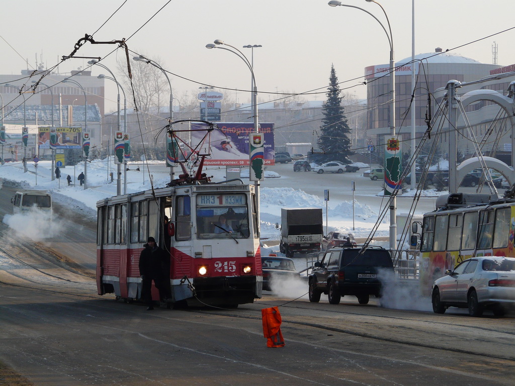 Кемерово, 71-605 (КТМ-5М3) № 215; Кемерово — Разные фотографии Кемерово, 71-605 (КТМ-5М3) № 215; Кемерово — Разные фотографии