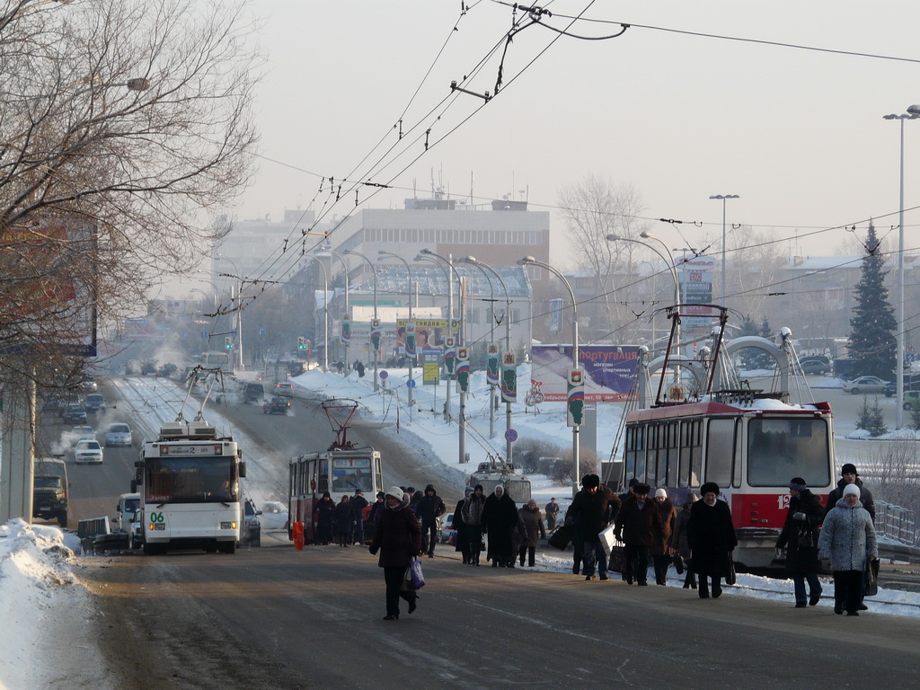 Кемерово, Тролза-5275.05 «Оптима» № 06; Кемерово — Разные фотографии Кемерово, Тролза-5275.05 «Оптима» № 06; Кемерово — Разные фотографии