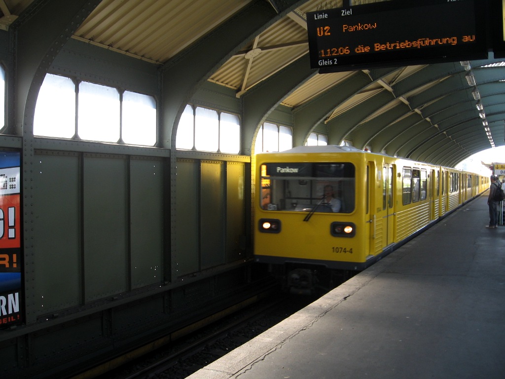 Берлин, BVG GI/1E № 1074-4