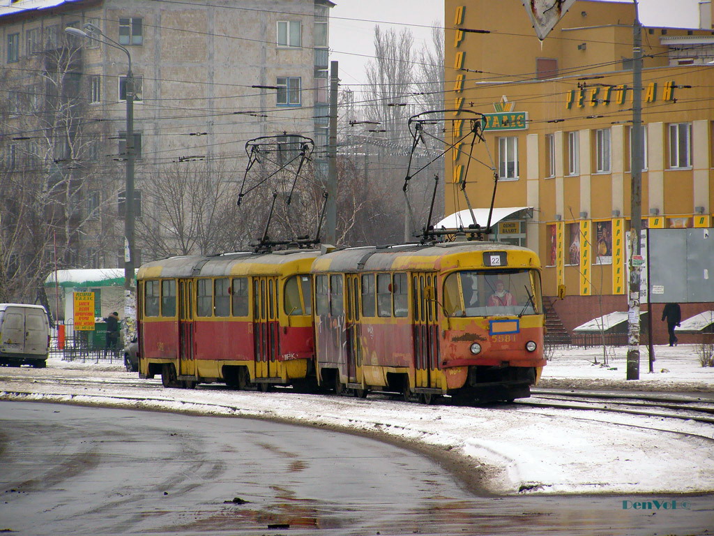 Киев, Tatra T3SU № 5581; Киев, Tatra T3SU № 5592