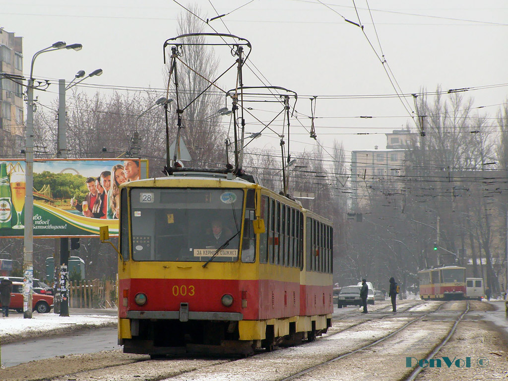 Киев, Tatra T6B5SU № 003