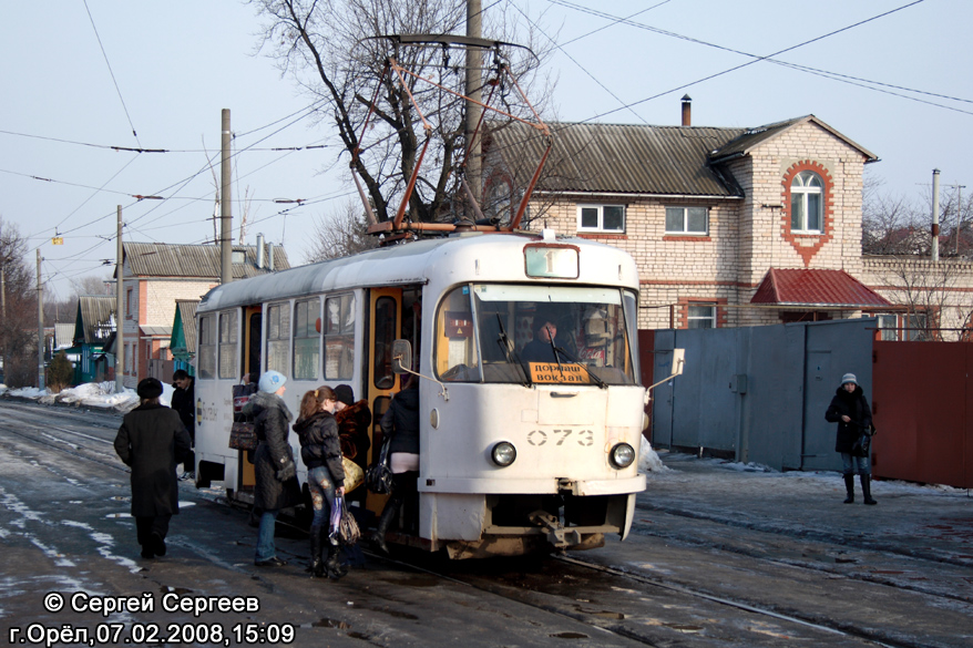 Орёл, Tatra T3SU № 073
