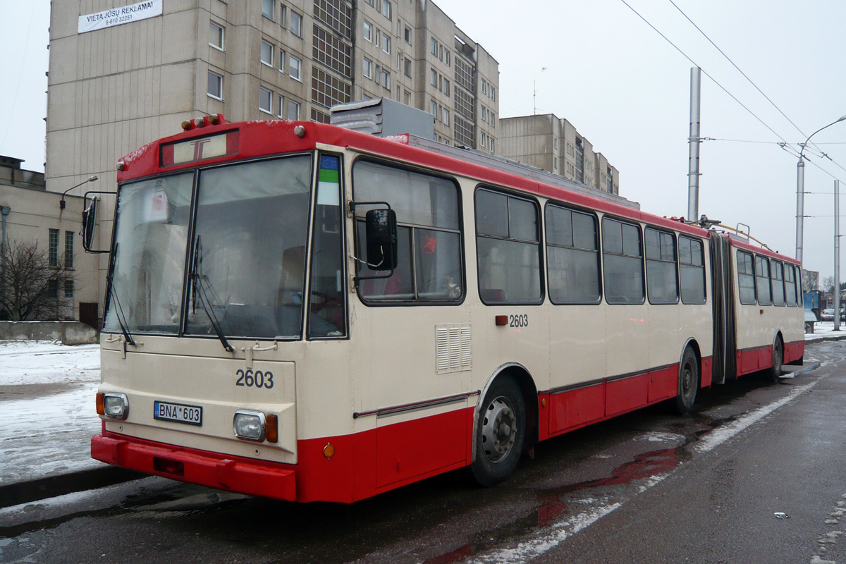 Вильнюс, Škoda 15Tr03/6 № 2603