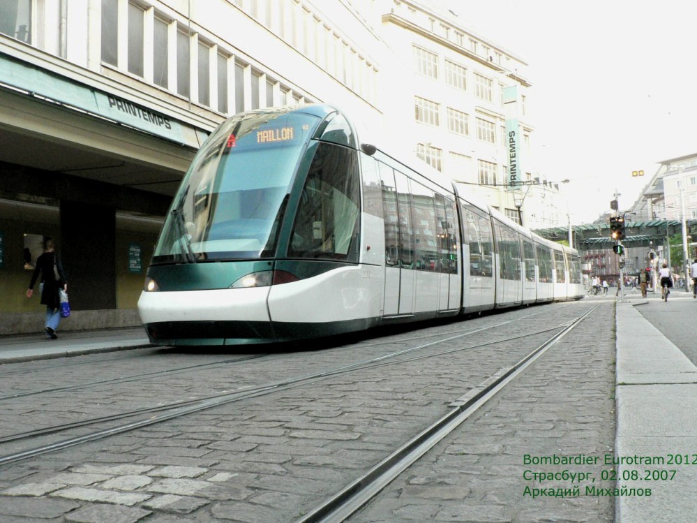 Strasbourg, Alstom Citadis 403 Br. 2012