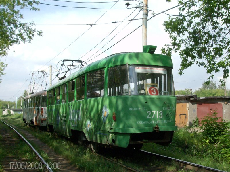 Нижний Новгород, Tatra T3SU № 2713