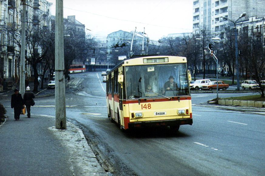 Киев, Škoda 14Tr02 № 148; Киев — Исторические фотографии