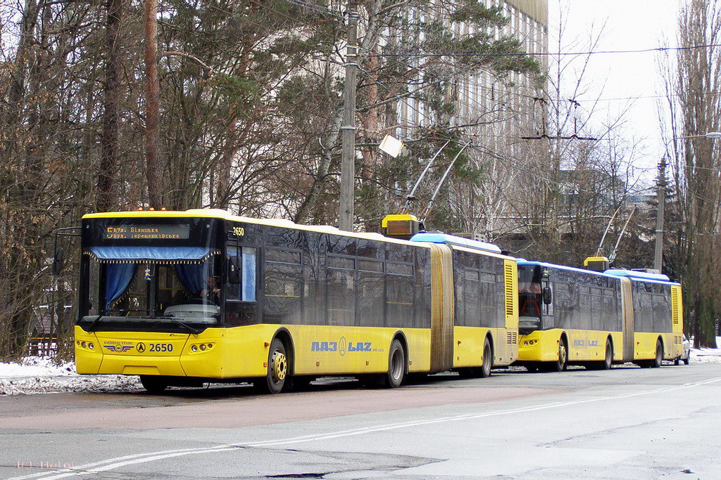 Киев, ЛАЗ E301D1 № 2650