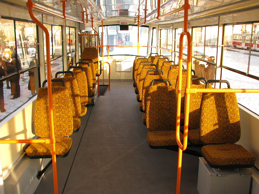 Самара, 71-405 № 1055; Самара — Презентация новых трамвайных вагонов 71-405 (23 декабря 2008 г.) Самара, 71-405 № 1055; Самара — Презентация новых трамвайных вагонов 71-405 (23 декабря 2008 г.)