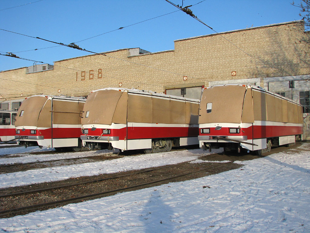 Самара — Презентация новых трамвайных вагонов 71-405 (23 декабря 2008 г.); Самара — Северное трамвайное депо Самара — Презентация новых трамвайных вагонов 71-405 (23 декабря 2008 г.); Самара — Северное трамвайное депо