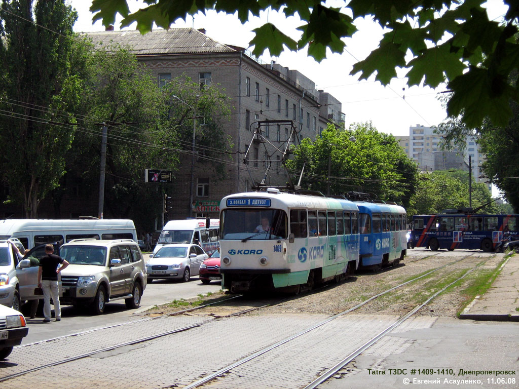 Днепр, Tatra T3DC1 № 1409