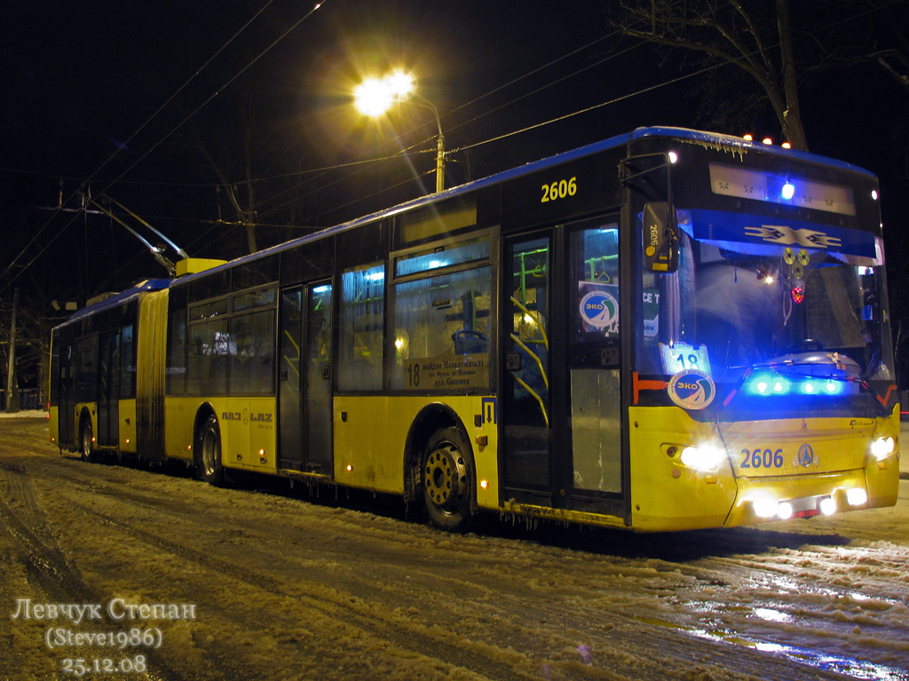 Киев, ЛАЗ E301D1 № 2606 Киев, ЛАЗ E301D1 № 2606