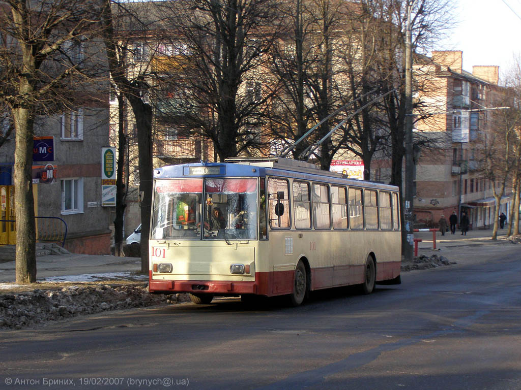 Ровно, Škoda 14Tr89/6 № 101