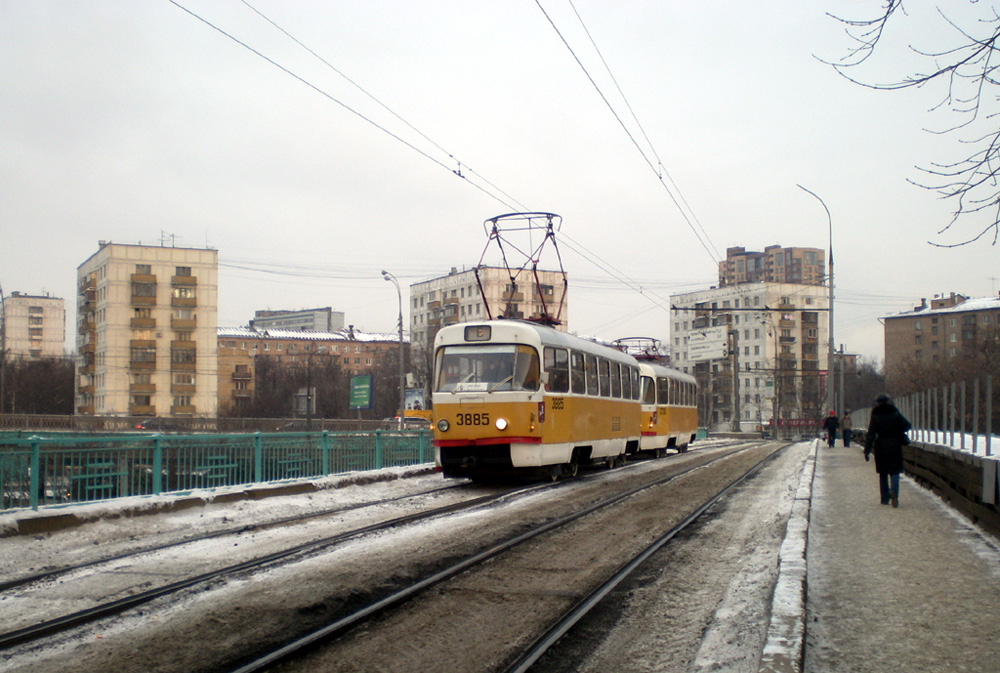 莫斯科, Tatra T3SU # 3885