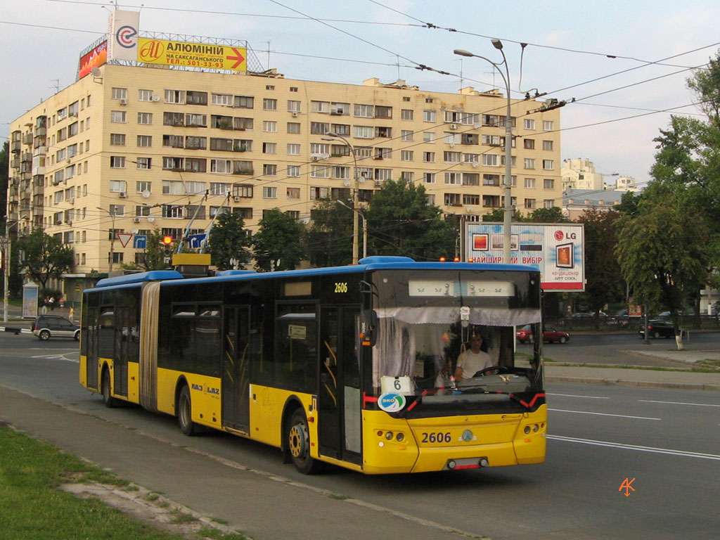 Киев, ЛАЗ E301D1 № 2606 Киев, ЛАЗ E301D1 № 2606