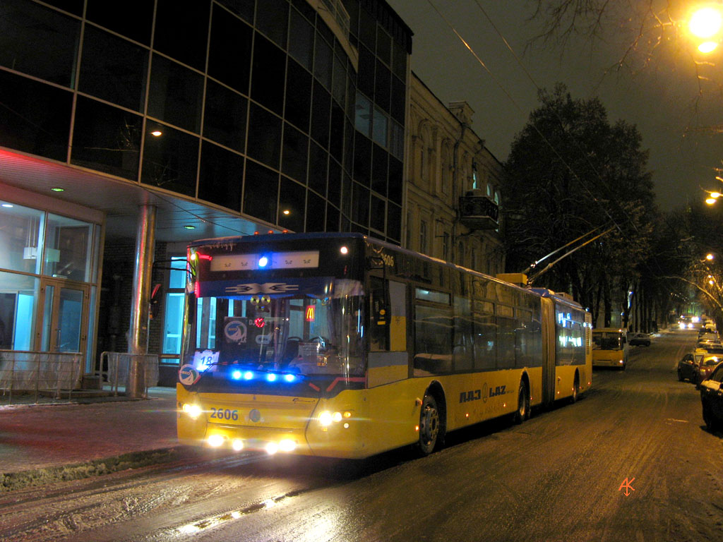 Киев, ЛАЗ E301D1 № 2606 Киев, ЛАЗ E301D1 № 2606
