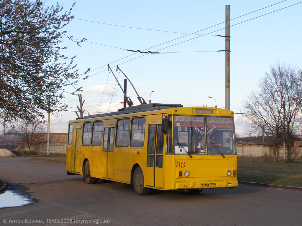 Ровно, Škoda 14Tr89/6 № 113