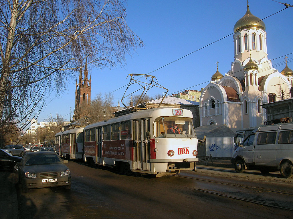 Самара, Tatra T3SU № 1187