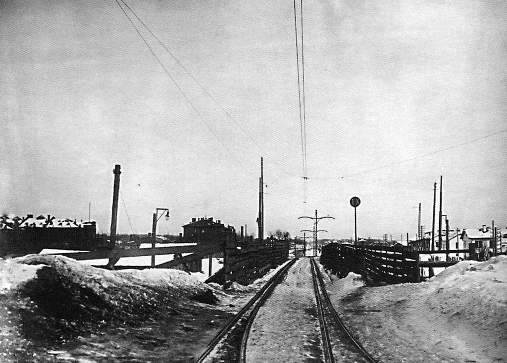 Москва — Исторические фотографии — Трамвай и Троллейбус (1921-1945)