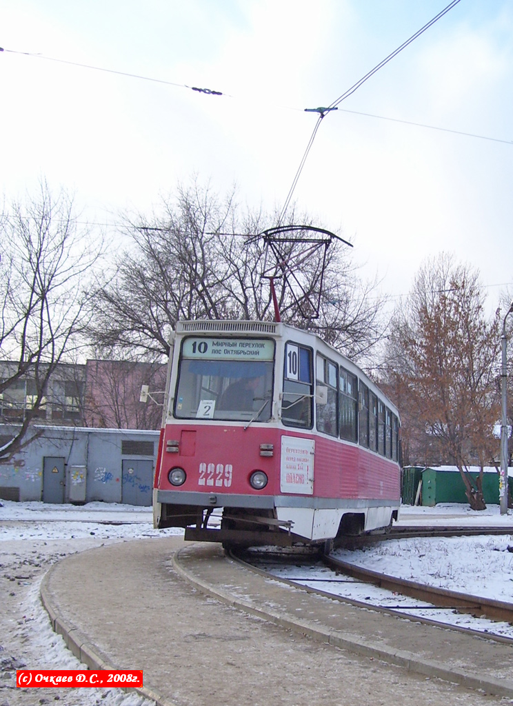Saratov, 71-605 (KTM-5M3) № 2229 Saratov, 71-605 (KTM-5M3) № 2229