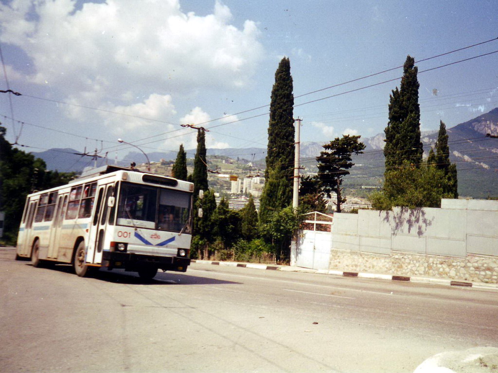 Крымский троллейбус, ЮМЗ Т2 № 001; Крымский троллейбус — Исторические фотографии (1959 — 2000)