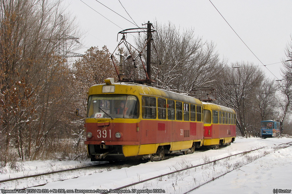 Запорожье, Tatra T3SU № 391