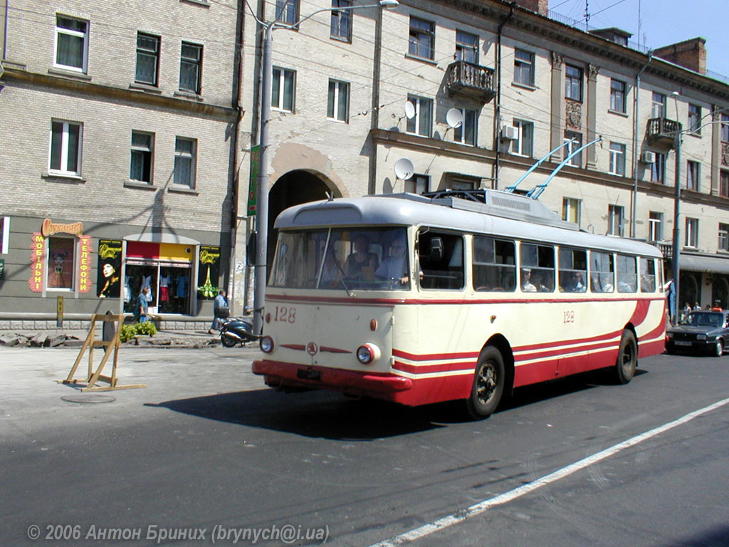 Ровно, Škoda 9TrHT28 № 128 Ровно, Škoda 9TrHT28 № 128