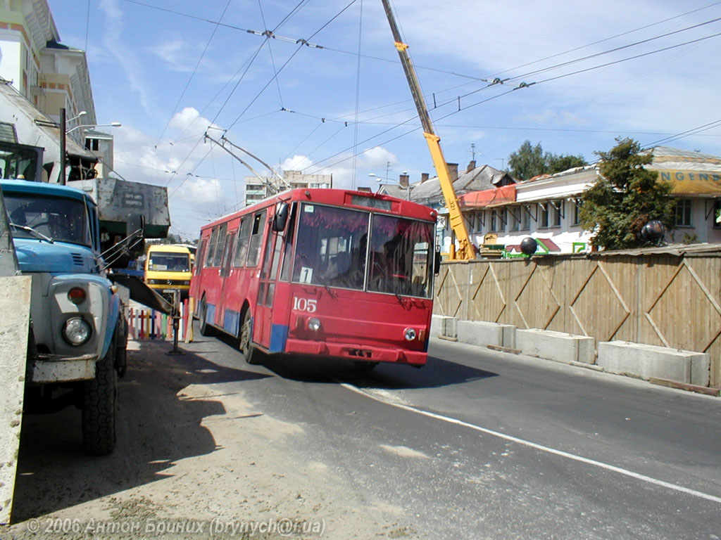 Ровно, Škoda 14Tr89/6 № 105