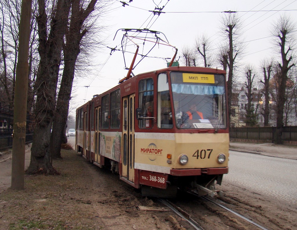 Калининград, Tatra KT4SU № 407